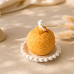 Handmade Orange Soy Wax Scented Candle